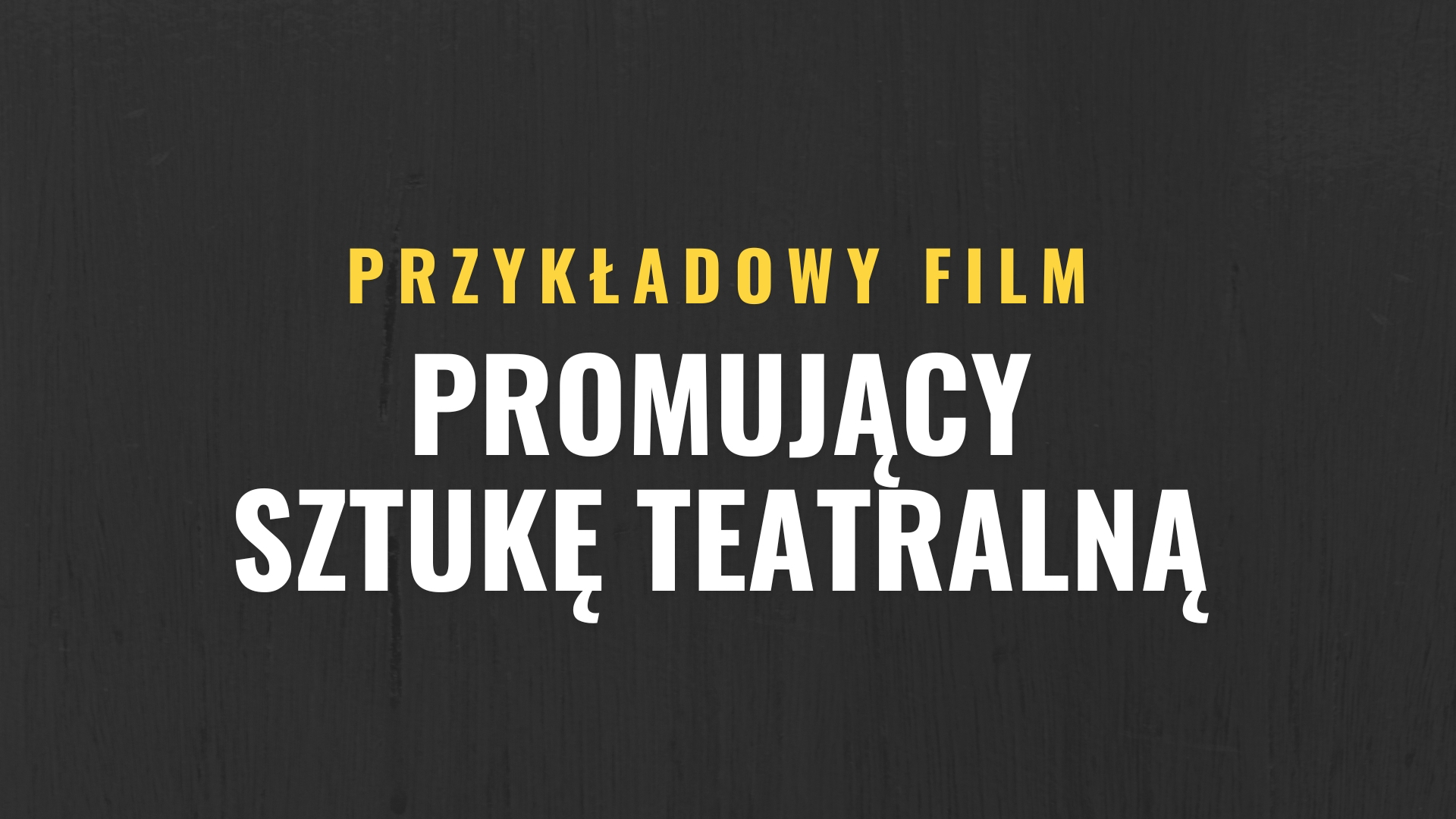 Sample: Film promocyjny